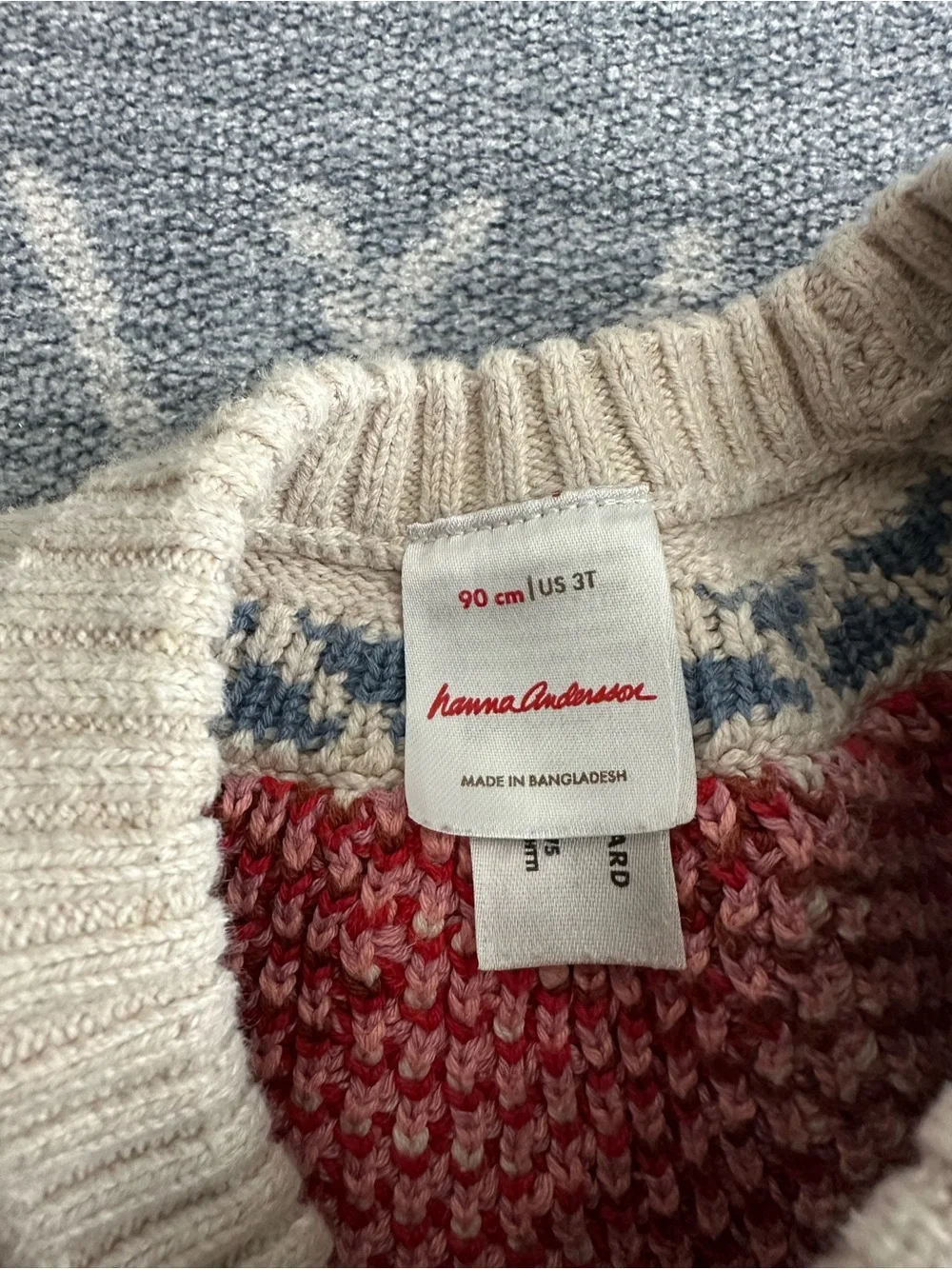 Hanna Andersson cream sweater